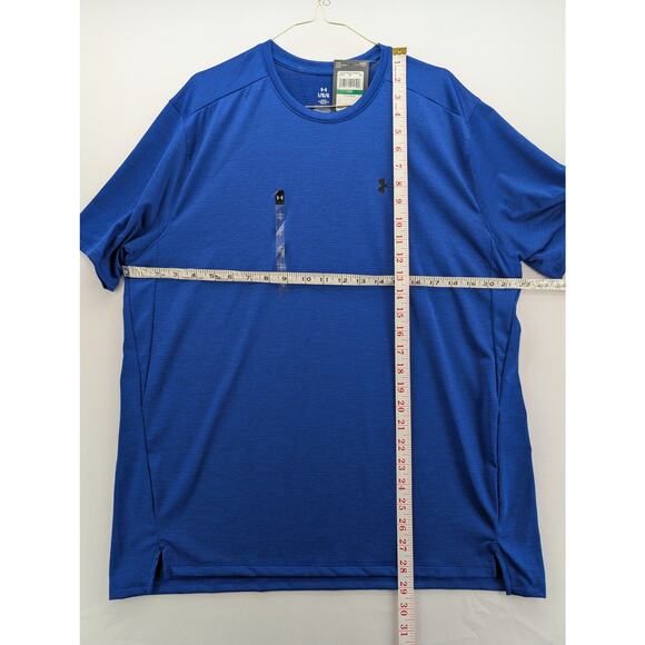 NWT Under Armour Men's UA Tech Vent Short Sleeve in Royal sz Large - Picture 5 of 6